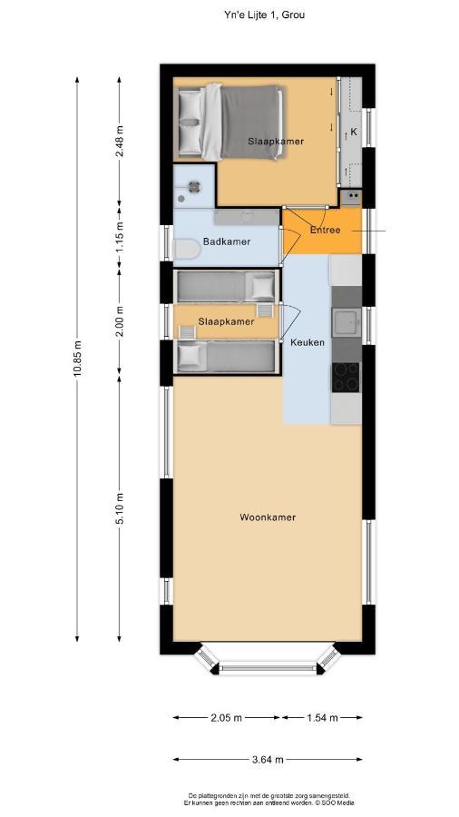 Huskes Hus En Hiem - Rent As One - Chalets 65 & 66 Villa Grou Eksteriør billede